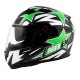 CASQUE INTEGRAL NOEND STAR BY OCD GREEN SA36 DOUBLE VISIERE XL