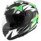 CASQUE INTEGRAL NOEND STAR BY OCD GREEN SA36 DOUBLE VISIERE XS