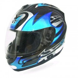 CASCO INTEGRAL TNT SIRIUS07 FIBRE NEGRO/AZUL XS