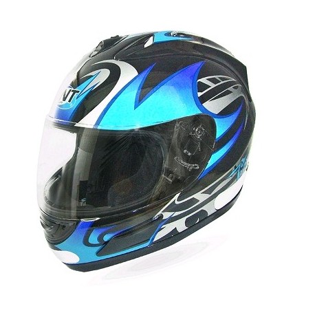 CASCO INTEGRAL TNT SIRIUS07 FIBRE NEGRO/AZUL XS