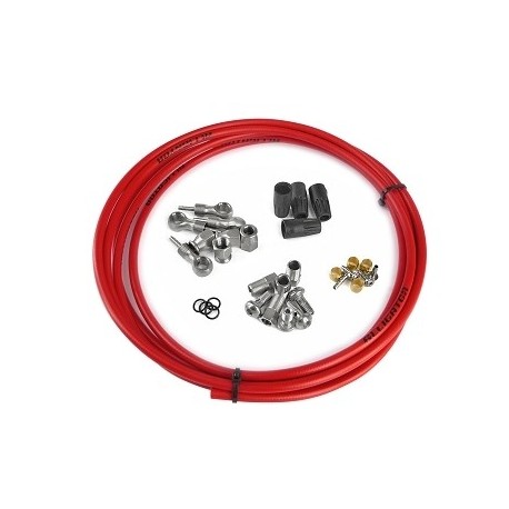 KIT COMPLET DURITA FRENO HYDRAULICO UNIVERSEL ROJO