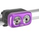 LUZ DEL. KNOG BLINDER ROAD 3 COLOR VIOLET 300 LUMENS