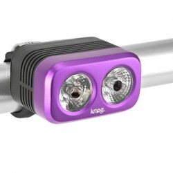 LUZ DEL. KNOG BLINDER ROAD 3 COLOR VIOLET 300 LUMENS