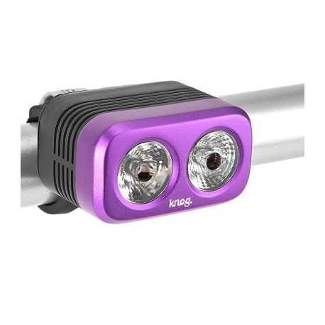 LUZ DEL. KNOG BLINDER ROAD 3 COLOR VIOLET 300 LUMENS