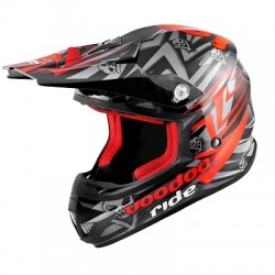 CASQUE CROSS VOODOO RIDE ICON RED SC15 M