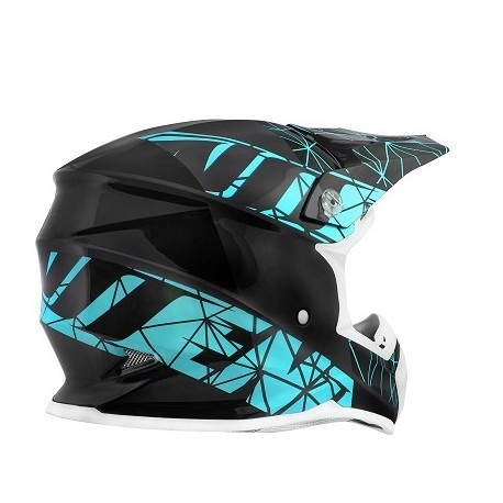 CASQUE CROSS NOEND ORIGAMI LIGHT BLUE SC15 L