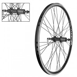 PAIRE DE ROUES VTT/VTC 26" DOUBLE PAROIES A CASSETTE 8-9 VITESSES