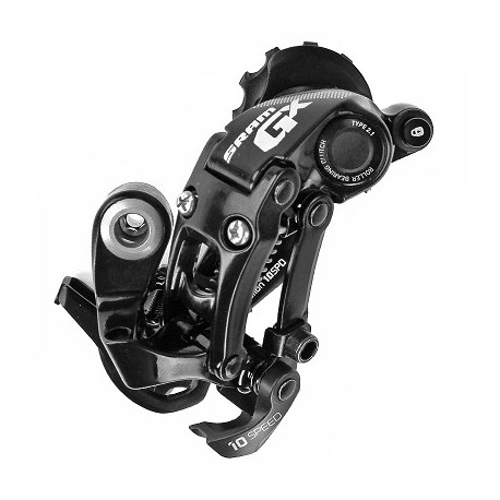 DERAILLEUR ARRIERE VTT SRAM GX 10V TYPE 2.1 CHAPE MOYENNE