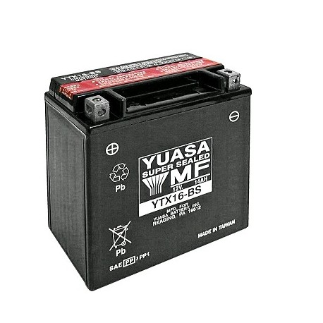 BATERIA YUASA YTX 16-BS 12V-8A PIAGGIO 400-500 MP3