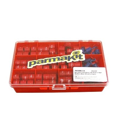 BOX PARMAKIT DE 18 JUEGOS DE RODILLOS 15 X 12 + MUELLES ( 4.5/5/5.5/6/6.5/7.5/8.5/9/10 )