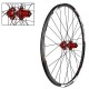 ROUES VTT 26 ALU NOIR A CASSETTE 8/9V DISQUE (LA PAIRE)