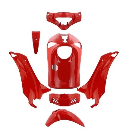 KIT 7 BODYWORK PARTS TO FIT PIAGGIO LIBERTY 50CC RED