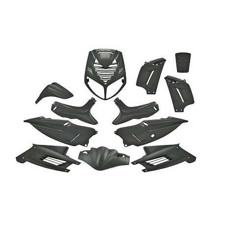 KIT COMPLETO DE CARENADOS SPEEDFIGT2NEGRA METAL