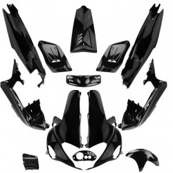 KIT 13 BODYWORK PARTS TO FIT GILERA RUNNER 1997-2004 50 / 125 / 150CC BLACK