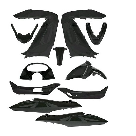 KIT CARROCERIA HONDA PCX 125 NEGRO (11 PIEZAS )