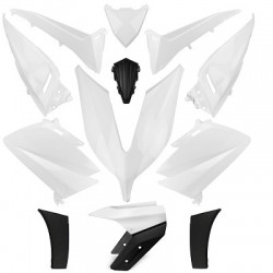 KIT 14 BODYWORK PARTS TO FIT YAMAHA TMAX 530 WHITE COMPETTION 2015- 16