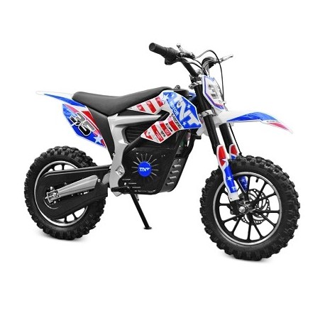 MOTO ENFANT E-ATOMIC 500W ELECTRIQUE 36V 8AH NON HOMOLOGUE *