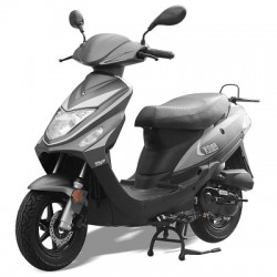 SCOOTER TNT MOTOR ROMA 3 4 TEMPS 50CC 10" GRIS MAT