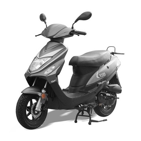 SCOOTER TNT MOTOR ROMA 3 4 TEMPS 50CC 10" GRIS MAT