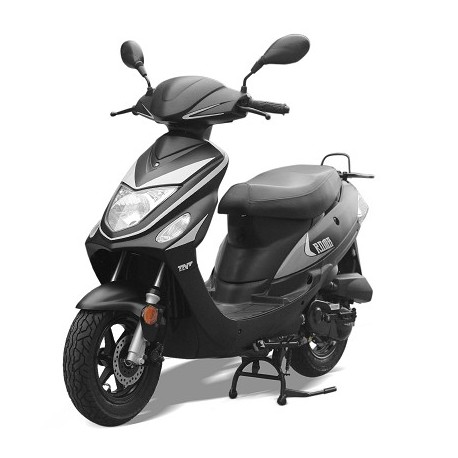 SCOOTER TNT MOTOR ROMA 3 4 TEMPS 50CC 10" NOIR MAT