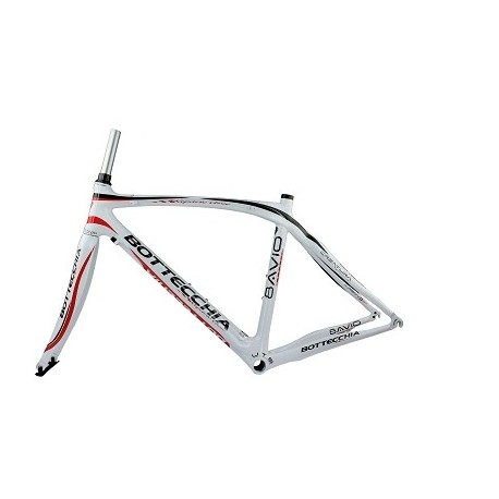 CADRE COURSE BOTTECCHIA 8AVIO BLANC ROUGE (TAILLE 48)