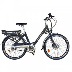 VELO VILLE 24" ELECTRIQUE STARWAY GRIS MODELE EASY