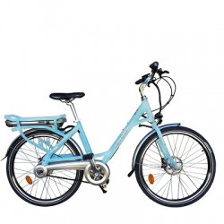 VELO VILLE 26" ELECTRIQUE STARWAY BLEU CLAIR MODELE EASY