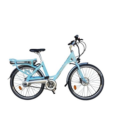 VELO VILLE 26" ELECTRIQUE STARWAY BLEU CLAIR MODELE EASY