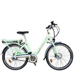 VELO VILLE 26" ELECTRIQUE STARWAY VERT CLAIR MODELE EASY