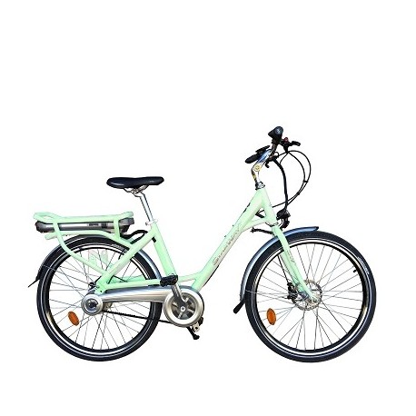 VELO VILLE 26" ELECTRIQUE STARWAY VERT CLAIR MODELE EASY