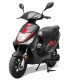 SCOOTER TNT MOTOR ROMA 3 2 TIEMPOS 50CC 10 NEGRO MAT / ROJO