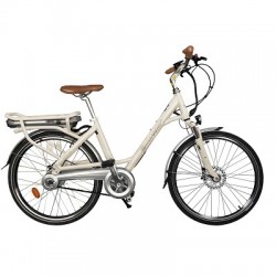 VELO VILLE 26" ELECTRIQUE STARWAY VINTAGE MODELE EASY CONFORT (AVEC FOURCHE SUSPENDUE)