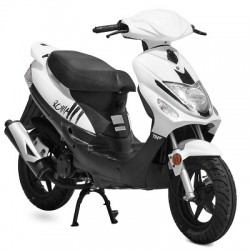 SCOOTER TNT MOTOR ROMA 3 2 TIEMPOS 50CC 12" BLANCO