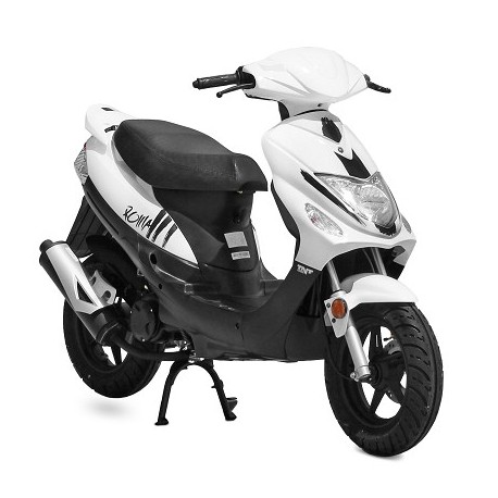 SCOOTER TNT MOTOR ROMA 3 2 TIEMPOS 50CC 12" BLANCO