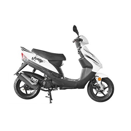 SCOOTER TNT MOTOR ROMA 3 2 TEMPS 50CC 12" BLANC 25KM/H ( BELGIQUE ALLEMAGNE)