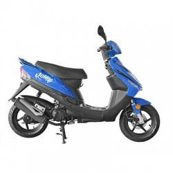 SCOOTER TNT MOTOR ROMA 3 2 TEMPS 50CC 12" BLEU 25KM/H ( BELGIQUE ALLEMAGNE)