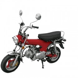 MINI MOTO TNT MOTOR CITY 4T 50CC ROUGE