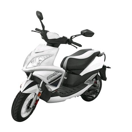 SCOOTER TNT MOTOR GRIDO 2 TEMPS 50CC 12" BLANC 25KM/H (ALLEMAGNE BELGIQUE)