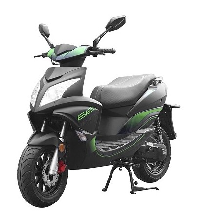 SCOOTER TNT MOTOR GRIDO 2 TIEMPOS 50CC 12" BLACK MATE / VERDE