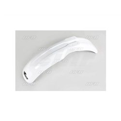 GUARDABARROS DELANTERO UNIVERSAL UFO 125-250-500 CROSS-ENDURO BLANCO PA01008-041