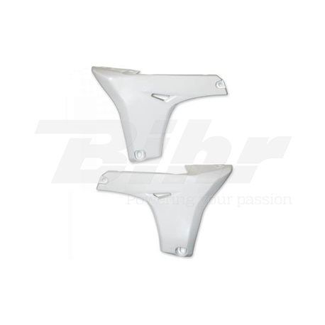 PLÁSTICOS LATERALES DE RADIADOR INFERIORES UFO YAMAHA BLANCO YA04824-046