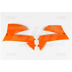 PLÁSTICOS LATERALES DE RADIADOR UFO KTM NARANJA KT03013-127