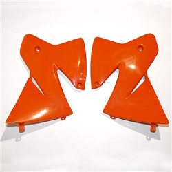 PLÁSTICOS LATERALES DE RADIADOR UFO KTM NARANJA KT03040-127