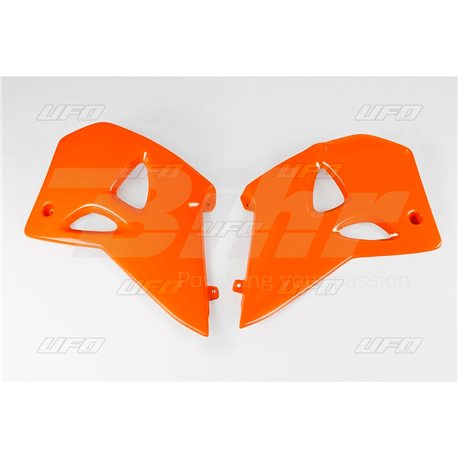 PLÁSTICOS LATERALES DE RADIADOR UFO KTM NARANJA KT03044-127