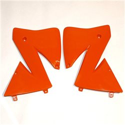 PLÁSTICOS LATERALES DE RADIADOR UFO KTM NARANJA KT03066-127