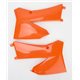 PLÁSTICOS LATERALES DE RADIADOR UFO KTM NARANJA KT03088-127