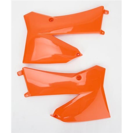 PLÁSTICOS LATERALES DE RADIADOR UFO KTM NARANJA KT03088-127