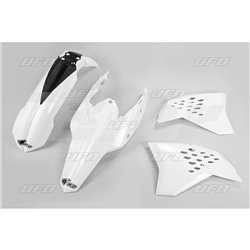 KIT PLÁSTICA COMPLETO UFO KTM BLANCO KTKIT511-047