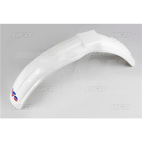 GUARDABARROS DELANTERO UNIVERSAL UFO CROSS-ENDURO MEDIANO BLANCO ME08003-W