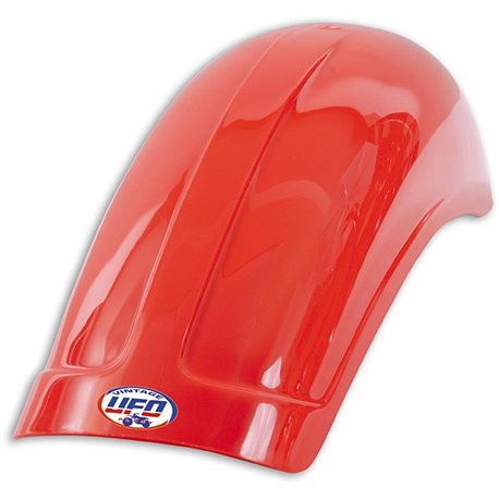 GUARDABARROS TRASERO UNIVERSAL UFO CROSS (SMALL) 50CC-75CC-80CC (1970-1974) ROJO ME08022-B